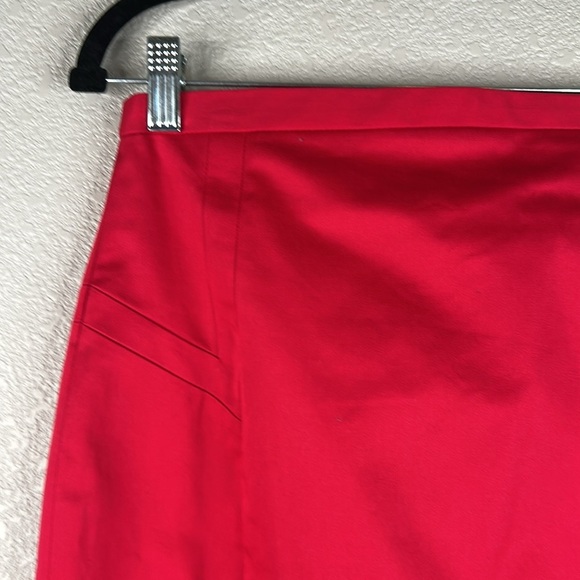 Express Raspberry Pink Classic Business Career Straight Pencil Skirt Size 4 New! - Picture 2 of 6